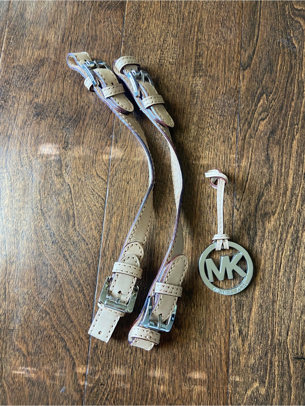 Michael Kors replacement straps and charm for tote shoulder bag